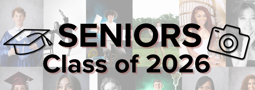 Banner for Class of 2026 senior pictures.